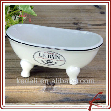 white glaze ceramic soap trays for showers